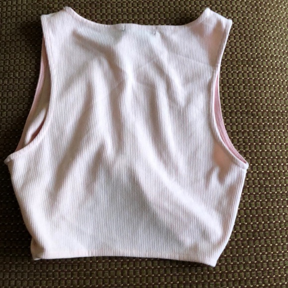 Forever 21 Light Pink Knotted Tank - Picture 4 of 5